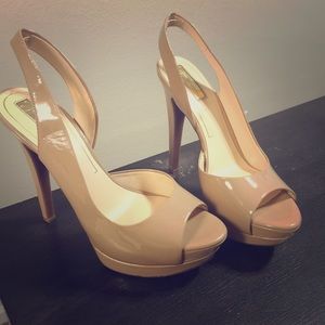 Jessica Simpson Peep Toe Sling Backs