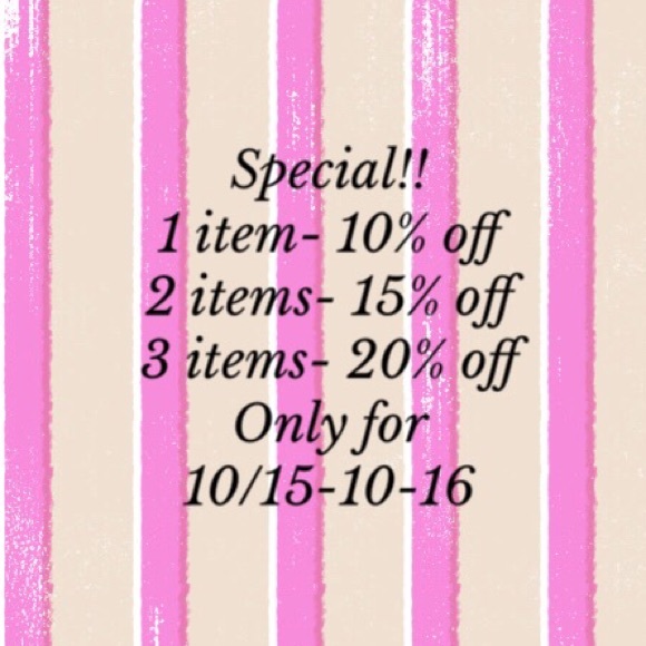Special for today!