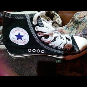 Black High Top Converse