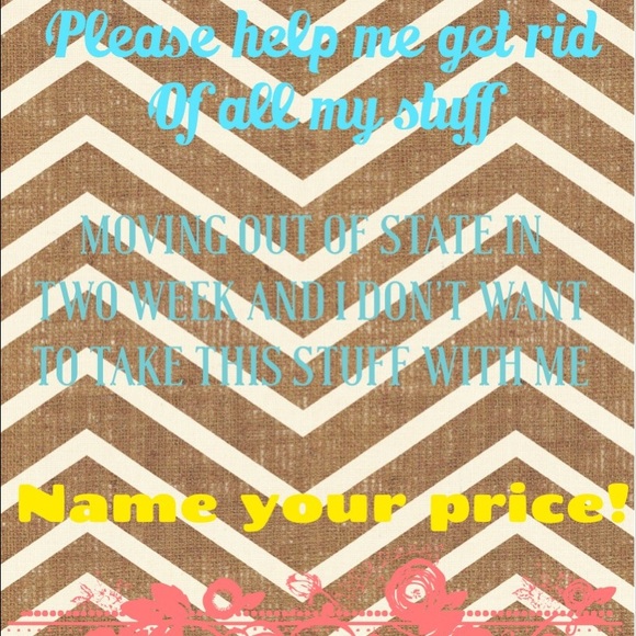 Moving sale!🎉🎉🎉