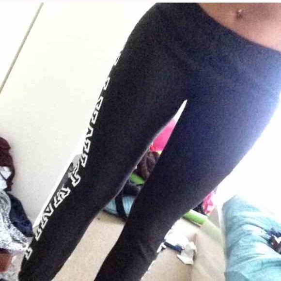 Pink sweatpants