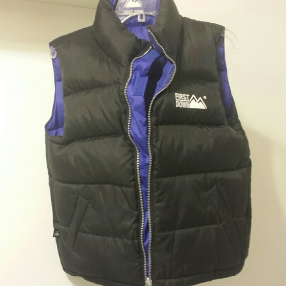 first down vest