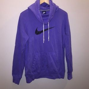 Women's Nike funnel neck hoodie