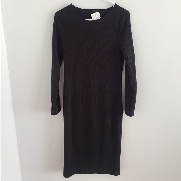 Mango Ribbed Long Dress - Picture 2 of 4