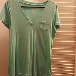 Light greenish tee