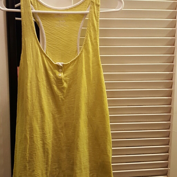 Yellow tank