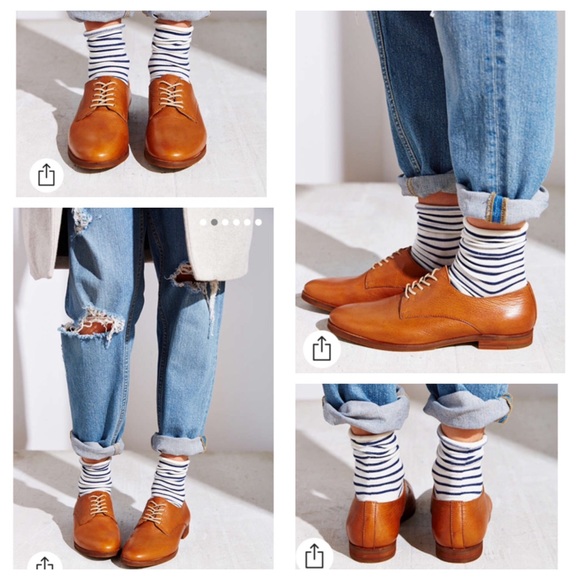 Urban Outfitters Shoes - 🍂Dune London Tan Leather Laboux Lace Up Oxford