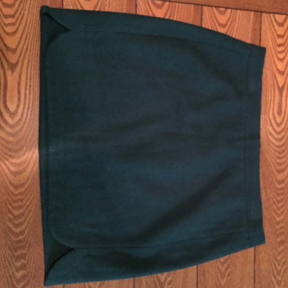J crew pencil skirt teal/green