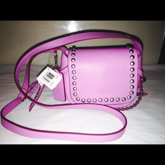 Brand New Coach Rivets Dakotah 15 Crossbody bag - Picture 1 of 4