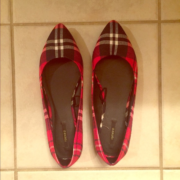 Plaid Flats