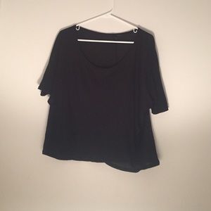 United Colors of Benetton Black Crop Top