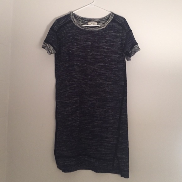 Madewell Navy T-shirt Dress