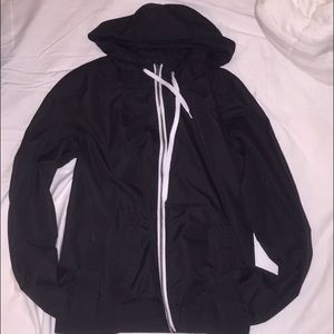 Black Windbreaker