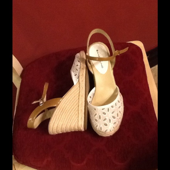 White Eyelet Espadrilles