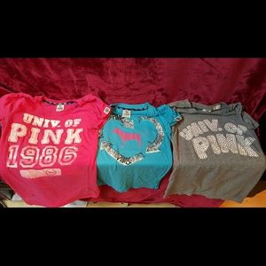 Three Pink Tee's Bundle