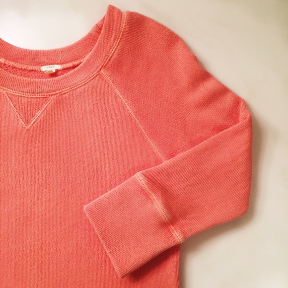 J.Crew Coral Sweatshirt