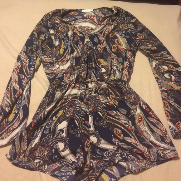 Beautiful print romper