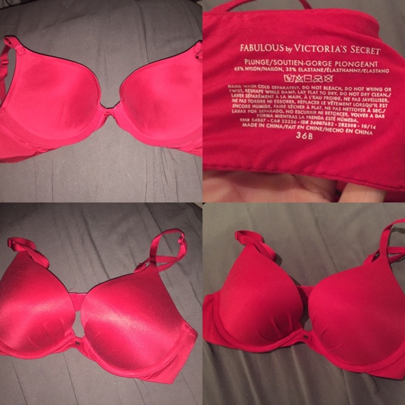 36B VS Fabulous Push-up plunge bra