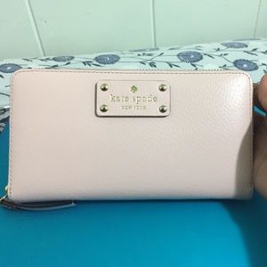 Lowest price ever! Light Pink Kate Spade Wallet