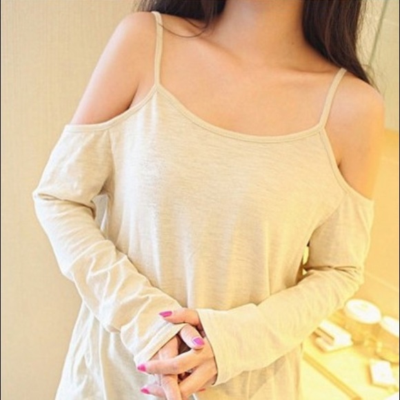 Off Shoulders - Apricot - Picture 1 of 4