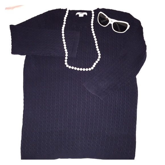 Anne Klein navy sweater