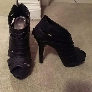 Black heels