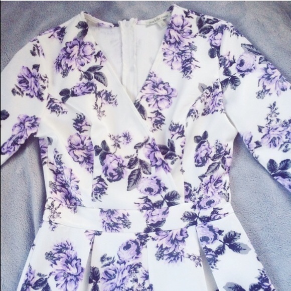 Charlotte Russe floral romper