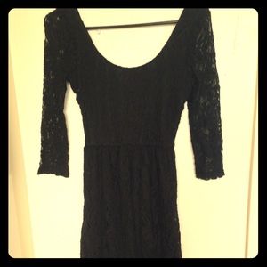 New Small black lace dress
