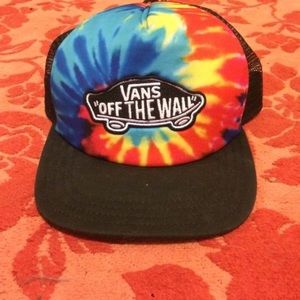 Vans tie dye snap back