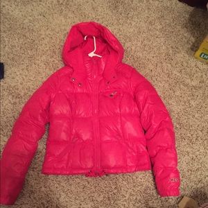 Hollister co. Puffer jacket!  great for winter