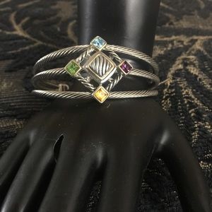 David Yurman (copy)  cz and Rhodium