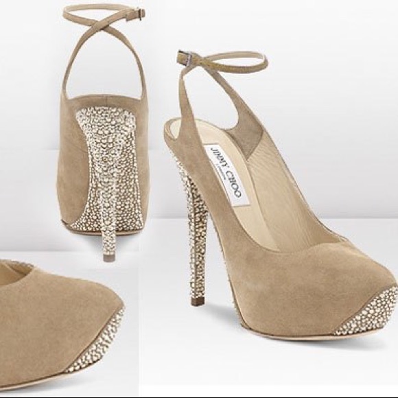Jimmy choo nude suede "tame"