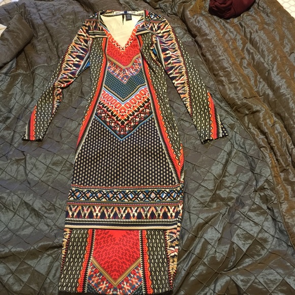 SOLD. Super cute and comfy Ankle length dress - Picture 1 of 2