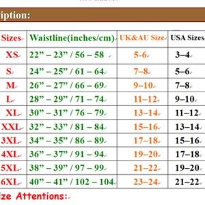 Latex waist trainers