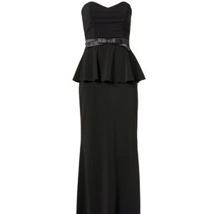 Stunning Bagdely Mischka Rosalind Peplum Gown!