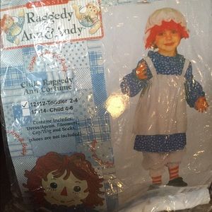 Raggedy ann Halloween costume