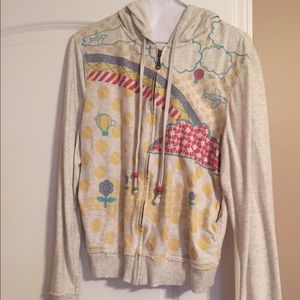 Pattern front jacket