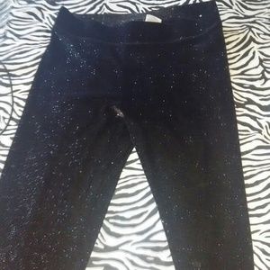 Victoria secret sparkly leggings