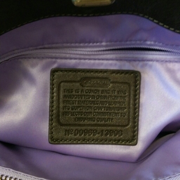 SOLD Coach bag - Picture 3 of 4