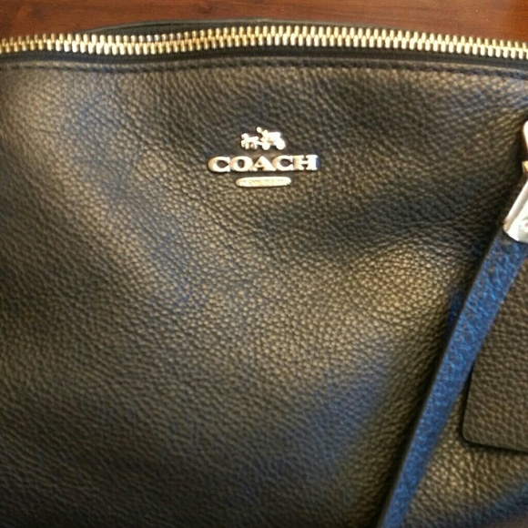 ****SOLD***** another site*Coach black leather - Picture 2 of 2