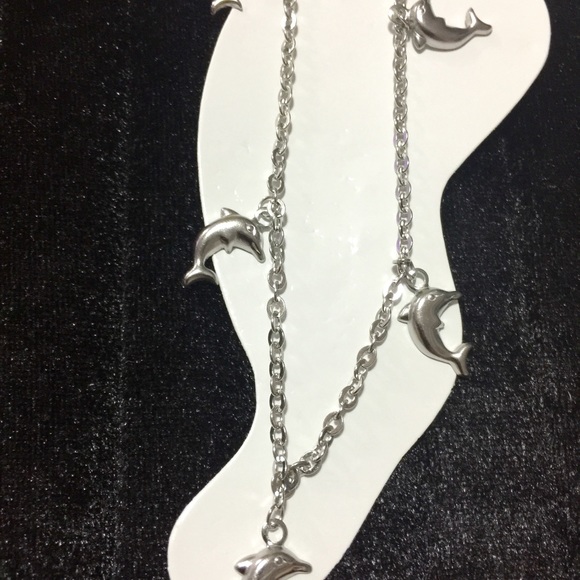 Dolphin shape Anklet
