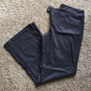 Charcoal gray dress pants
