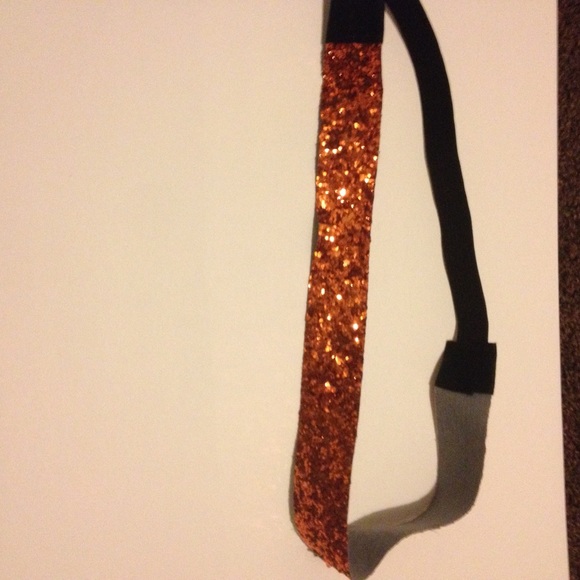 Orangish Gold Colored Sparkly Headband