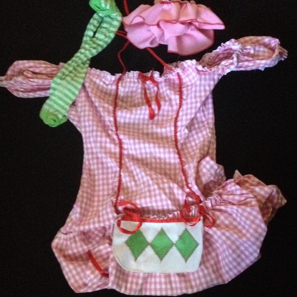 Strawberry shortcake costume