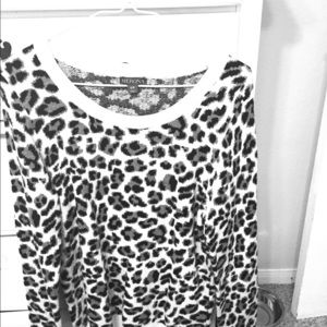 Nerve been worn leopard sweater!