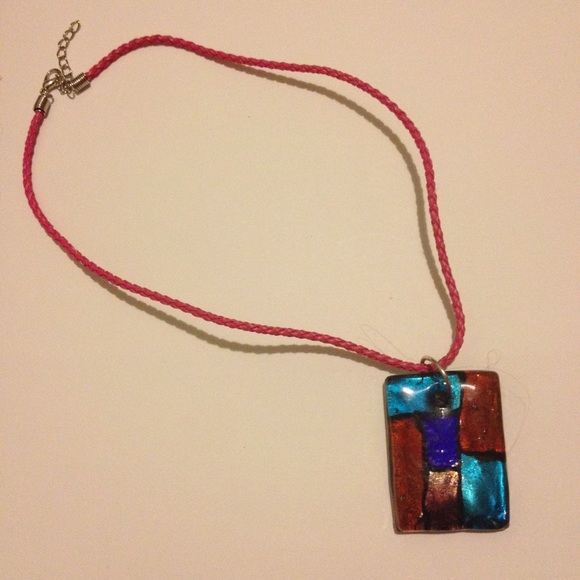 Blown Glass Necklace