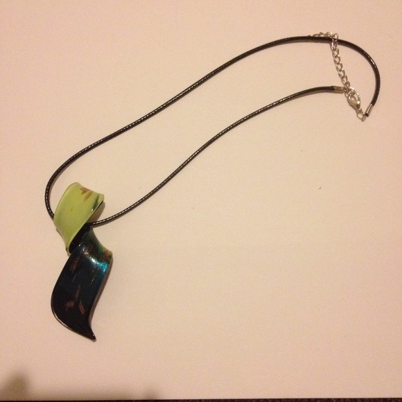 Blown Glass Necklace