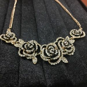 Flower Gold Chain Bracelet