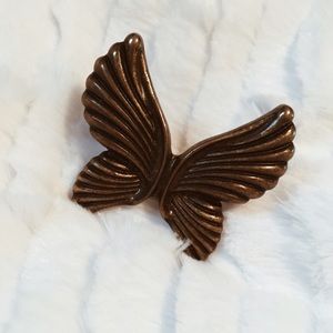 Statement butterfly ring