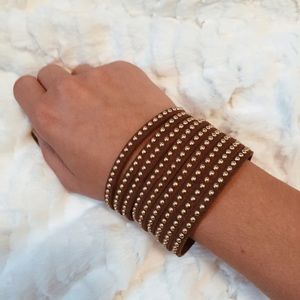 Studded cuff bracelet